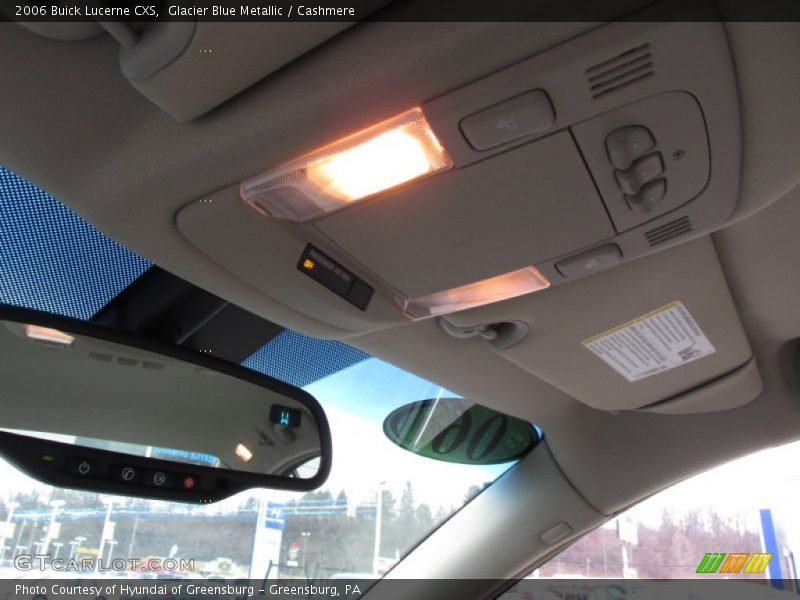 Glacier Blue Metallic / Cashmere 2006 Buick Lucerne CXS