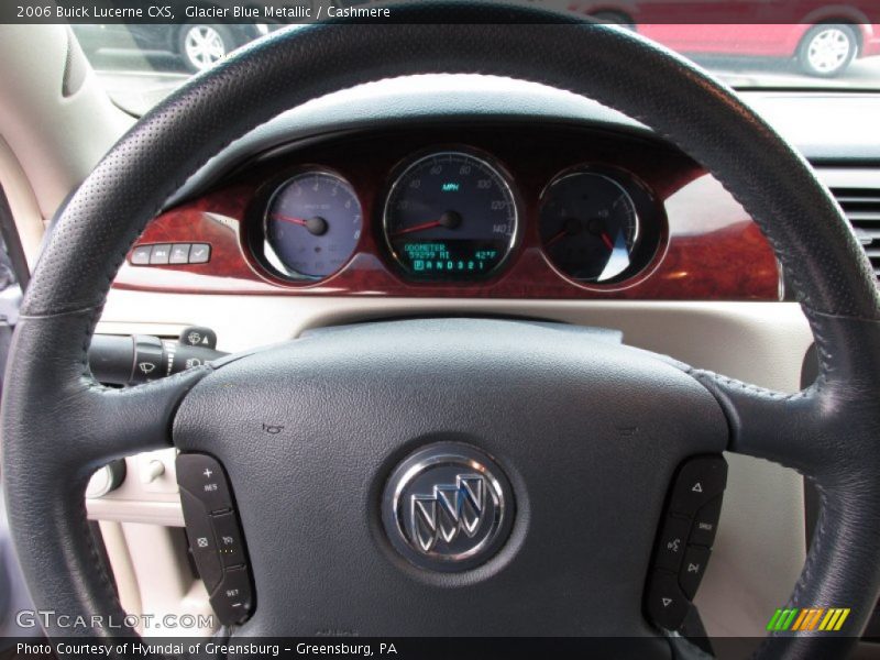 Glacier Blue Metallic / Cashmere 2006 Buick Lucerne CXS