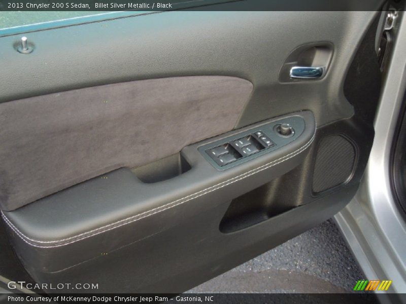 Billet Silver Metallic / Black 2013 Chrysler 200 S Sedan