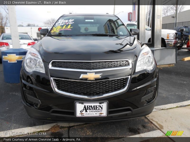 Black / Jet Black 2013 Chevrolet Equinox LT