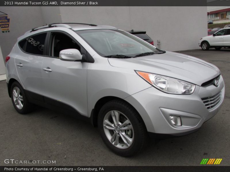 Front 3/4 View of 2013 Tucson GLS AWD
