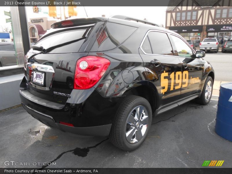 Black / Jet Black 2013 Chevrolet Equinox LT