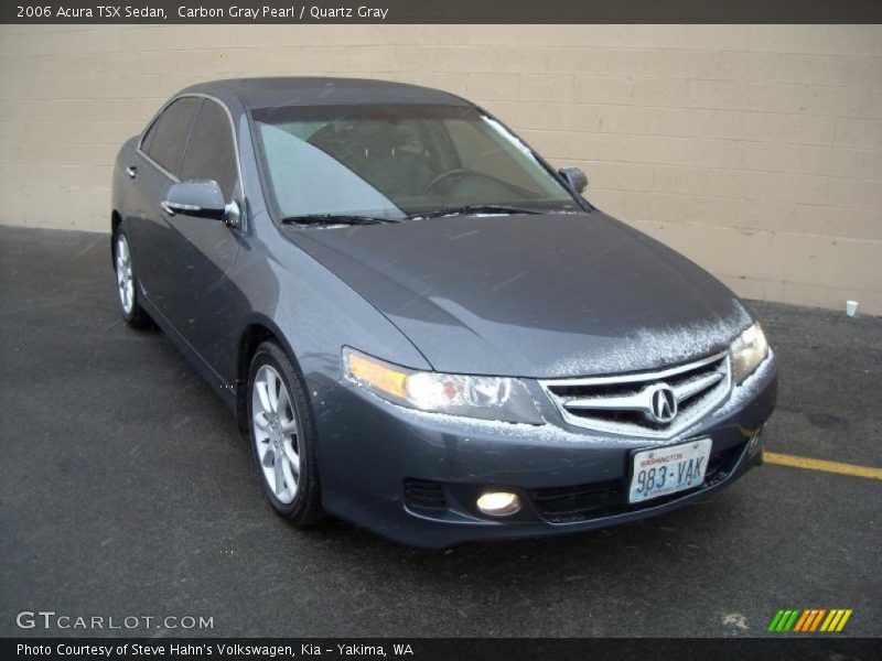 Carbon Gray Pearl / Quartz Gray 2006 Acura TSX Sedan