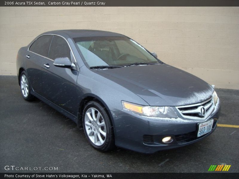 Carbon Gray Pearl / Quartz Gray 2006 Acura TSX Sedan