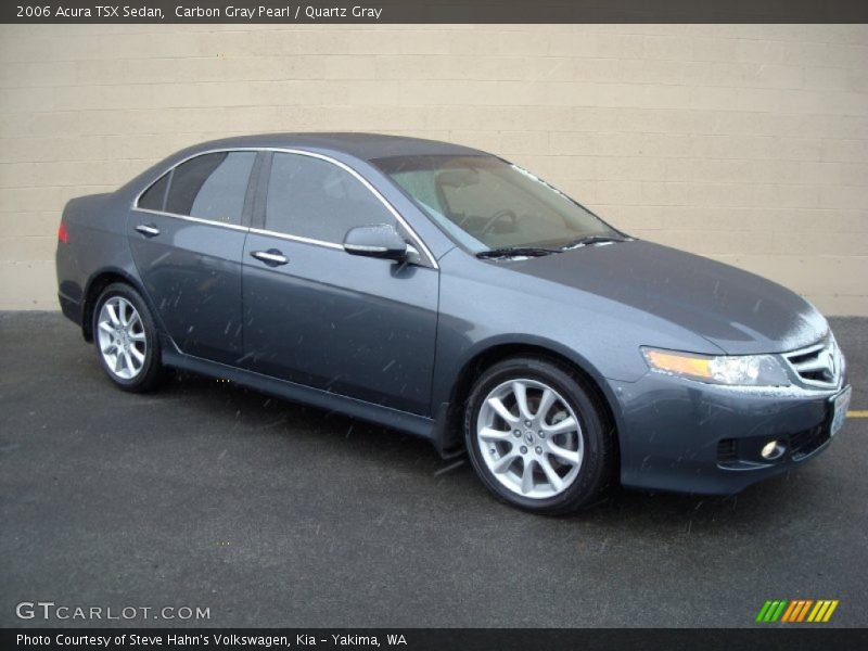 Carbon Gray Pearl / Quartz Gray 2006 Acura TSX Sedan