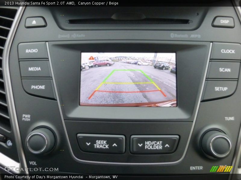 Canyon Copper / Beige 2013 Hyundai Santa Fe Sport 2.0T AWD