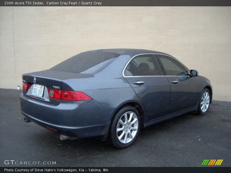 Carbon Gray Pearl / Quartz Gray 2006 Acura TSX Sedan