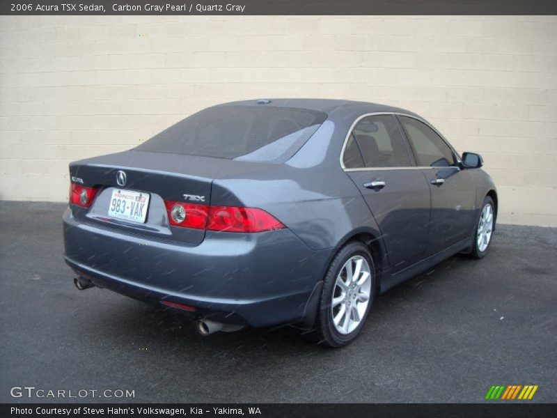 Carbon Gray Pearl / Quartz Gray 2006 Acura TSX Sedan