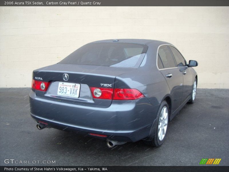 Carbon Gray Pearl / Quartz Gray 2006 Acura TSX Sedan