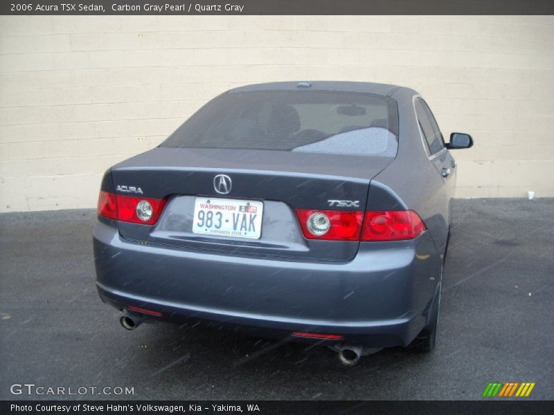 Carbon Gray Pearl / Quartz Gray 2006 Acura TSX Sedan