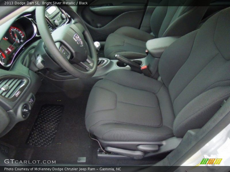  2013 Dart SE Black Interior