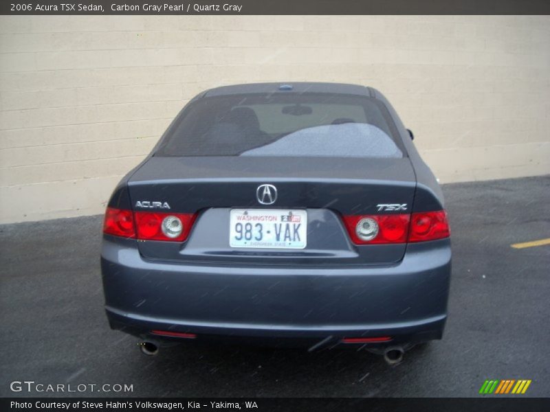 Carbon Gray Pearl / Quartz Gray 2006 Acura TSX Sedan