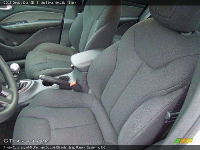 Front Seat of 2013 Dart SE