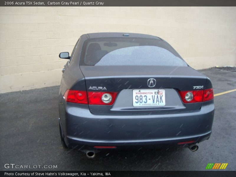 Carbon Gray Pearl / Quartz Gray 2006 Acura TSX Sedan
