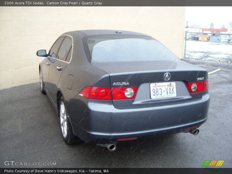 Carbon Gray Pearl / Quartz Gray 2006 Acura TSX Sedan