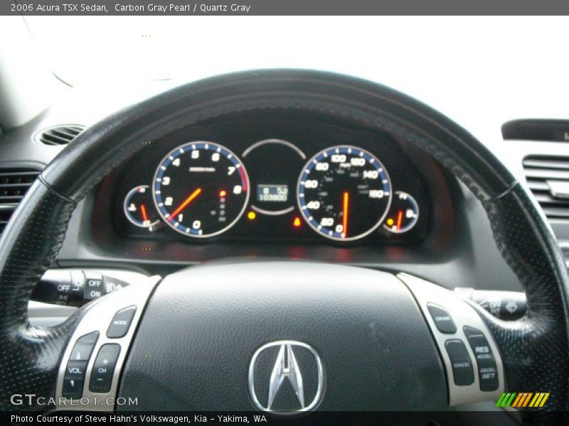 Carbon Gray Pearl / Quartz Gray 2006 Acura TSX Sedan