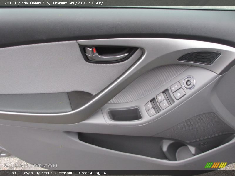 Titanium Gray Metallic / Gray 2013 Hyundai Elantra GLS