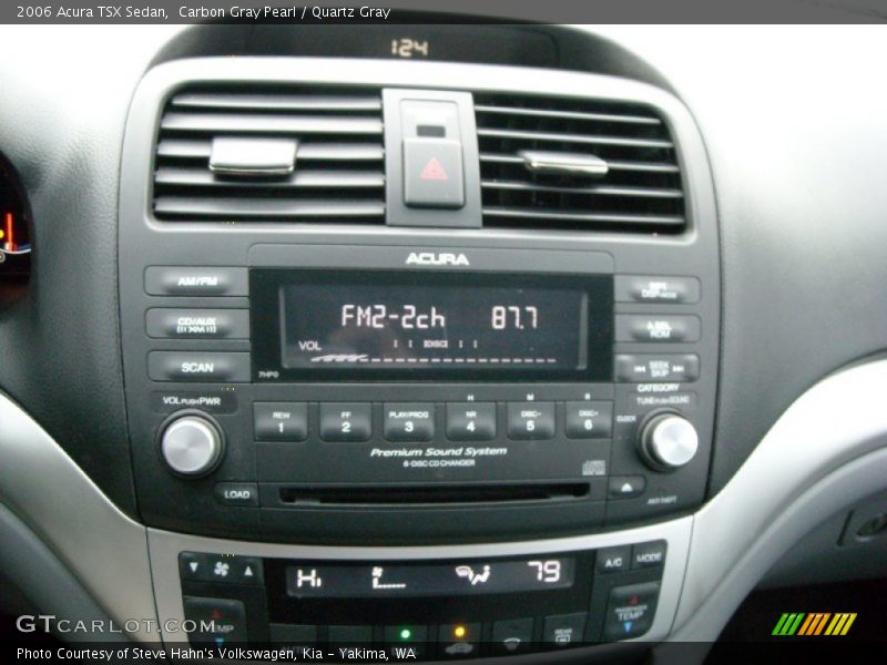 Controls of 2006 TSX Sedan