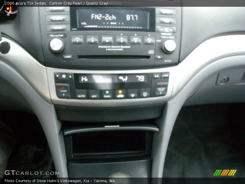 Carbon Gray Pearl / Quartz Gray 2006 Acura TSX Sedan