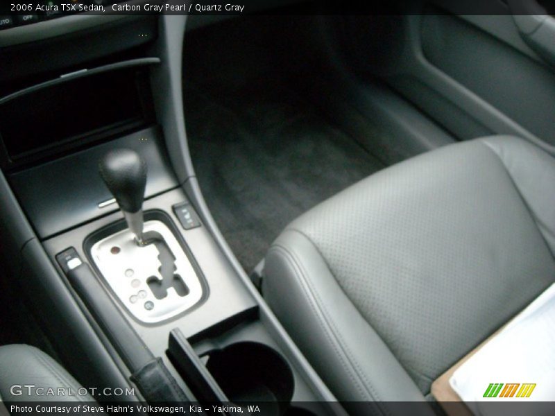 Carbon Gray Pearl / Quartz Gray 2006 Acura TSX Sedan
