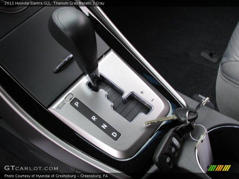 Titanium Gray Metallic / Gray 2013 Hyundai Elantra GLS