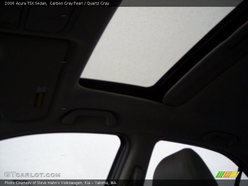 Carbon Gray Pearl / Quartz Gray 2006 Acura TSX Sedan