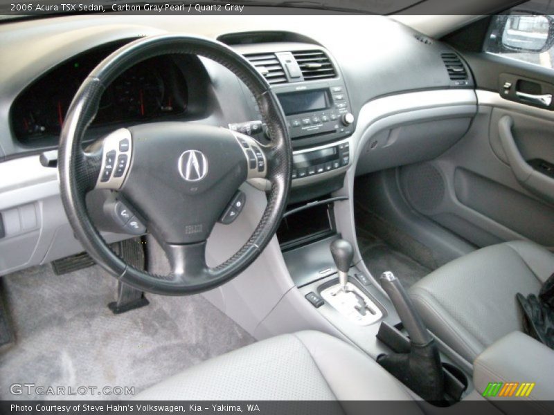 Quartz Gray Interior - 2006 TSX Sedan 