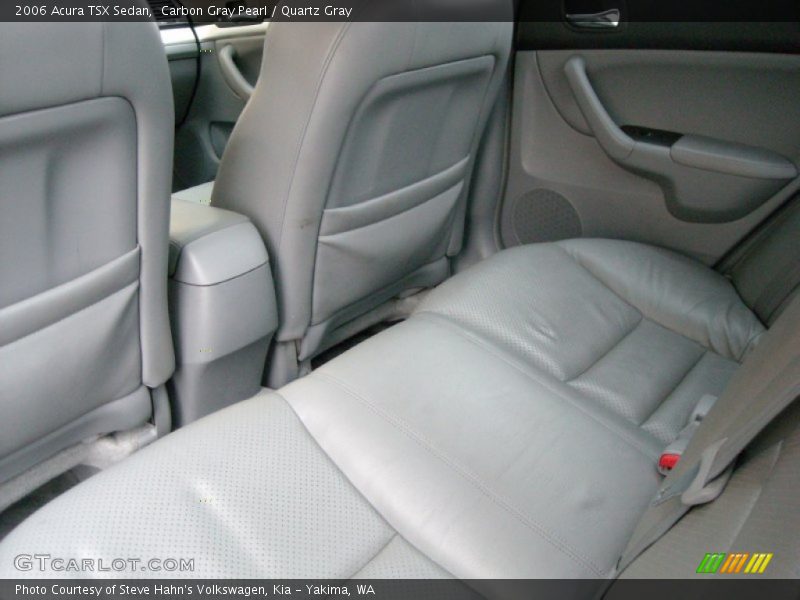 Rear Seat of 2006 TSX Sedan