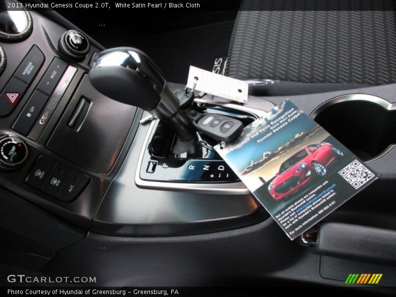  2013 Genesis Coupe 2.0T 8 Speed SHIFTRONIC Automatic Shifter