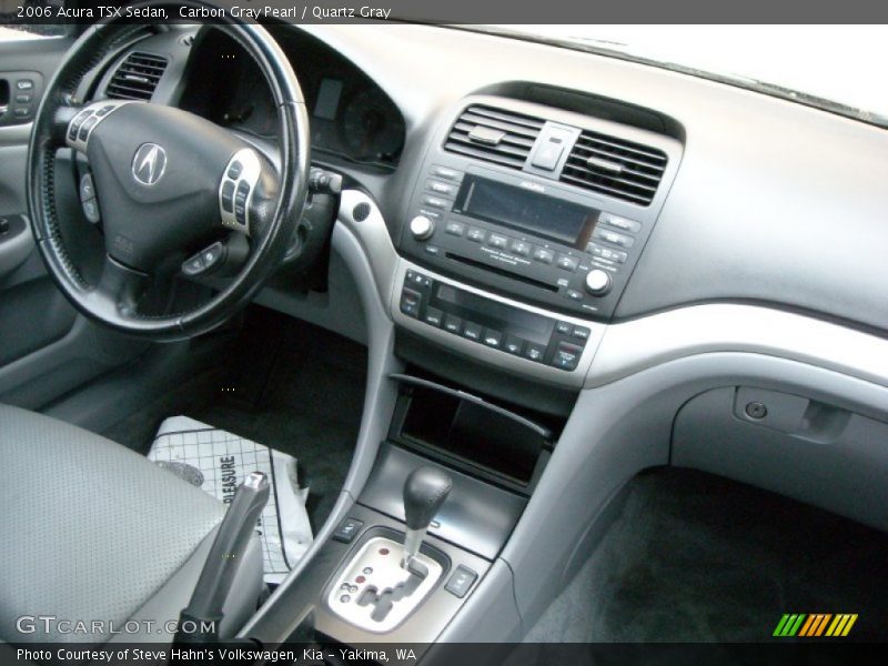 Carbon Gray Pearl / Quartz Gray 2006 Acura TSX Sedan