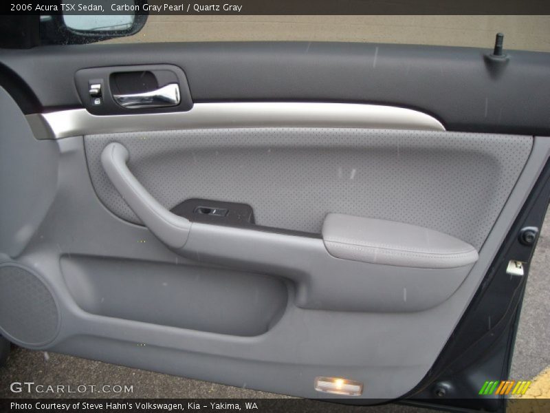 Carbon Gray Pearl / Quartz Gray 2006 Acura TSX Sedan