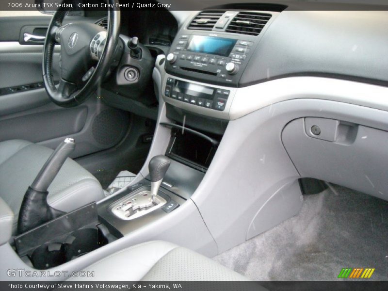 Carbon Gray Pearl / Quartz Gray 2006 Acura TSX Sedan