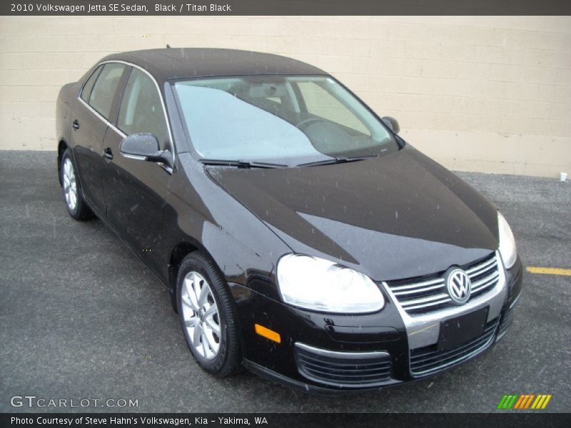 Black / Titan Black 2010 Volkswagen Jetta SE Sedan