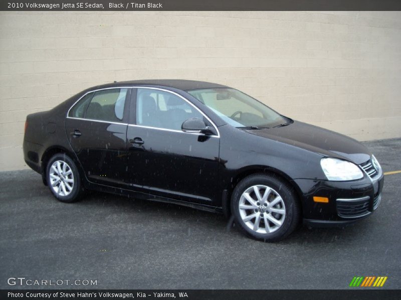 Black / Titan Black 2010 Volkswagen Jetta SE Sedan