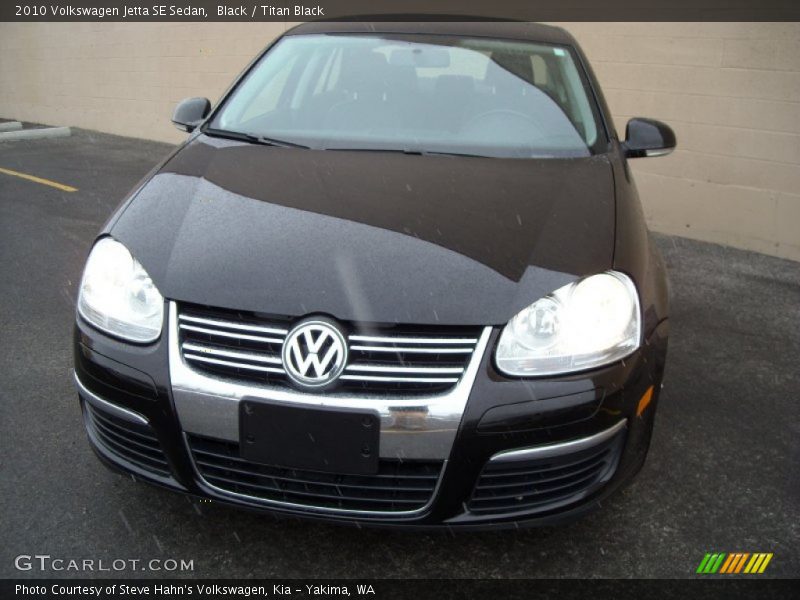 Black / Titan Black 2010 Volkswagen Jetta SE Sedan