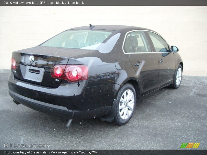 Black / Titan Black 2010 Volkswagen Jetta SE Sedan