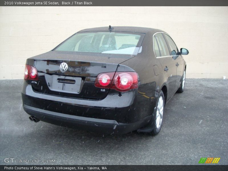 Black / Titan Black 2010 Volkswagen Jetta SE Sedan