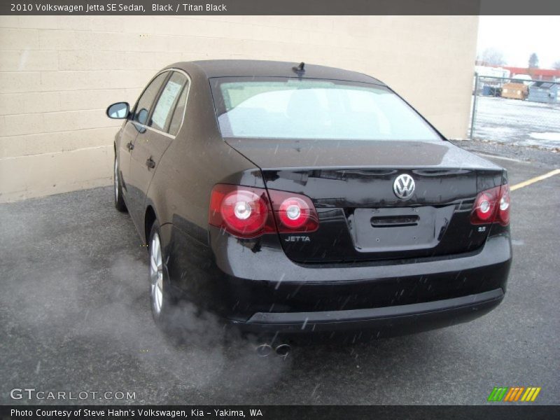 Black / Titan Black 2010 Volkswagen Jetta SE Sedan