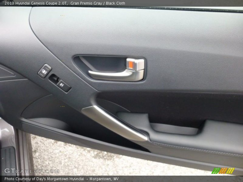 Gran Premio Gray / Black Cloth 2013 Hyundai Genesis Coupe 2.0T