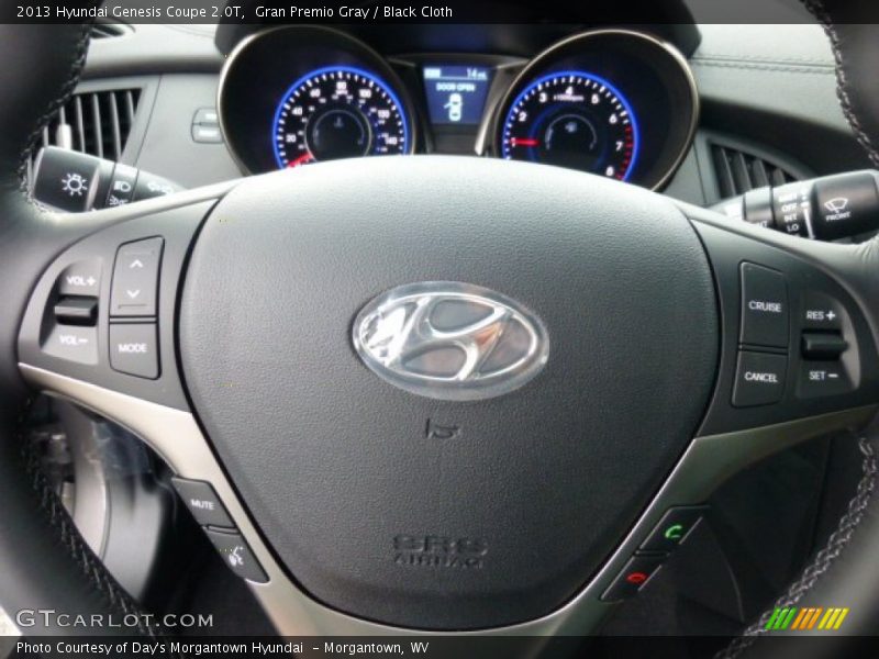 Controls of 2013 Genesis Coupe 2.0T