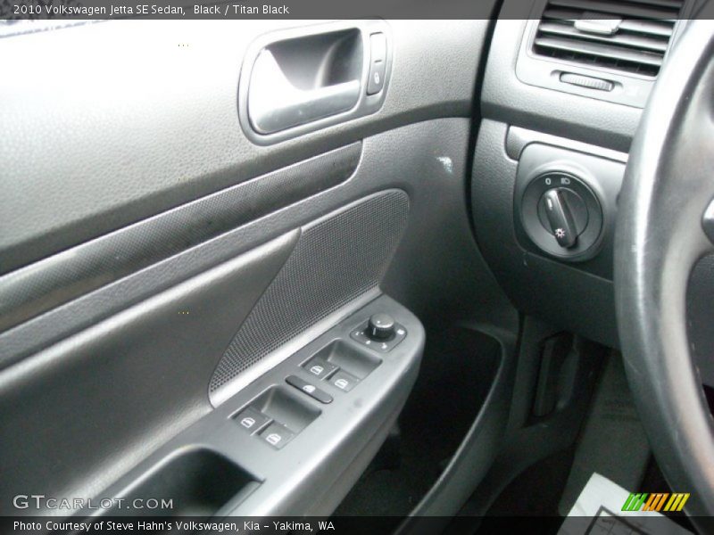 Black / Titan Black 2010 Volkswagen Jetta SE Sedan