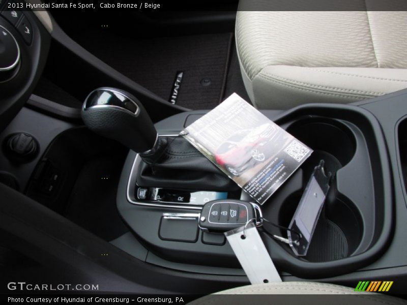 Cabo Bronze / Beige 2013 Hyundai Santa Fe Sport