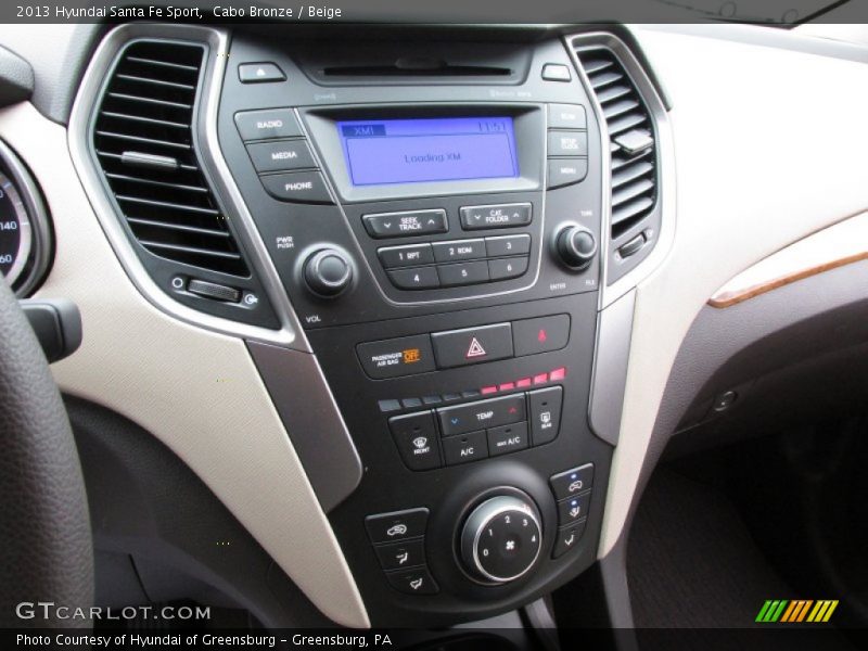 Cabo Bronze / Beige 2013 Hyundai Santa Fe Sport