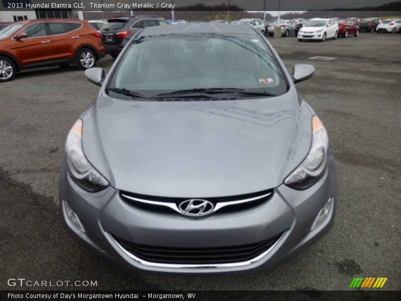 Titanium Gray Metallic / Gray 2013 Hyundai Elantra GLS