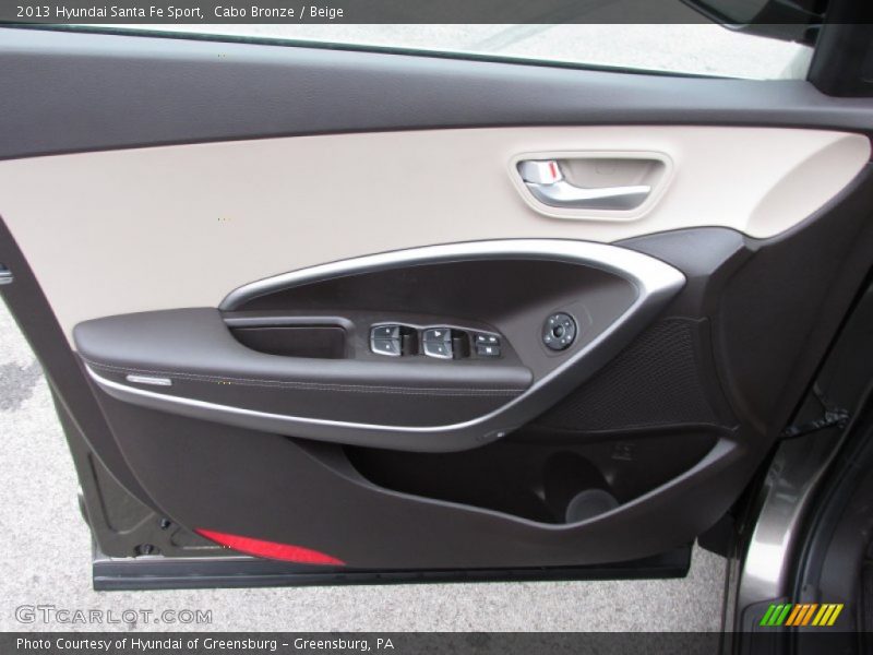 Cabo Bronze / Beige 2013 Hyundai Santa Fe Sport