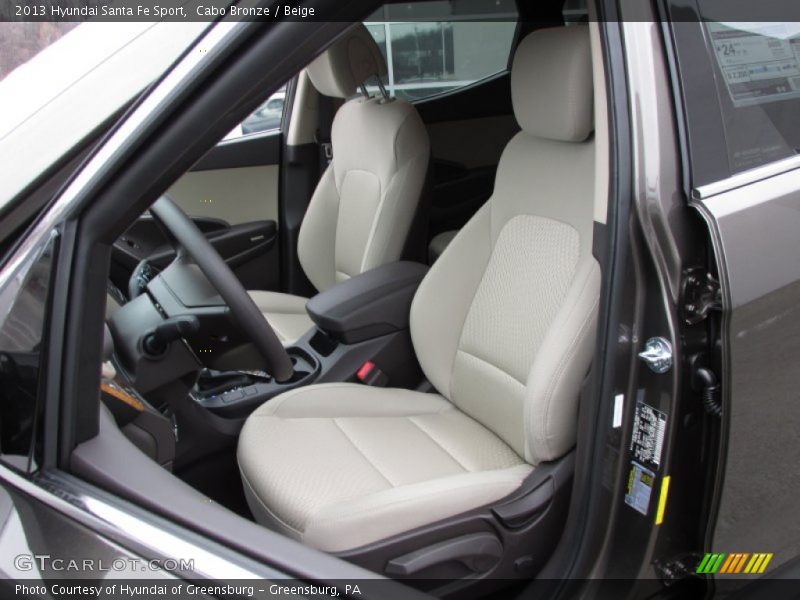 Cabo Bronze / Beige 2013 Hyundai Santa Fe Sport