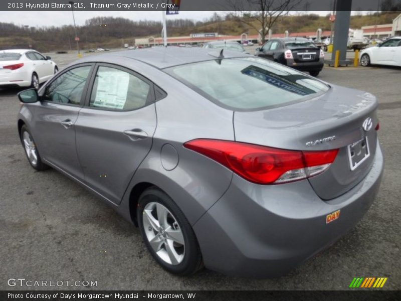 Titanium Gray Metallic / Gray 2013 Hyundai Elantra GLS
