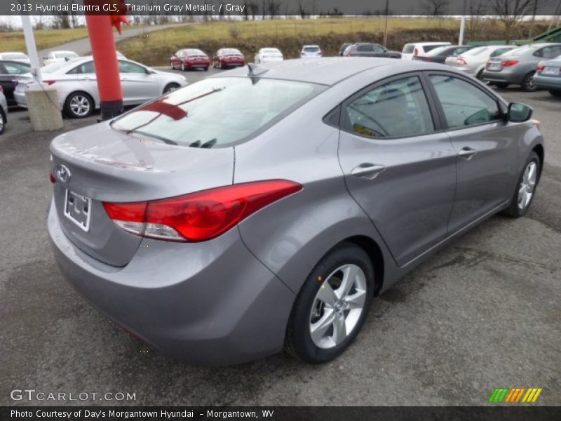 Titanium Gray Metallic / Gray 2013 Hyundai Elantra GLS