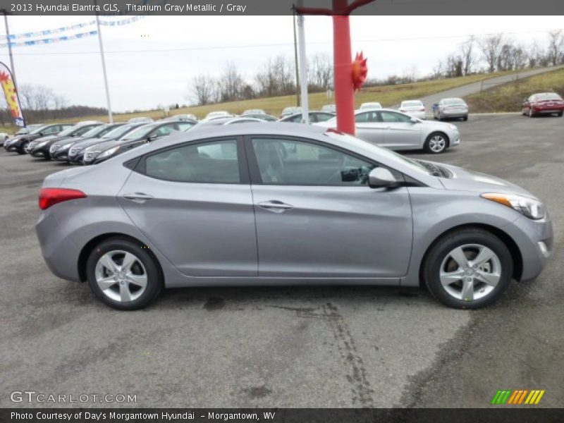 Titanium Gray Metallic / Gray 2013 Hyundai Elantra GLS