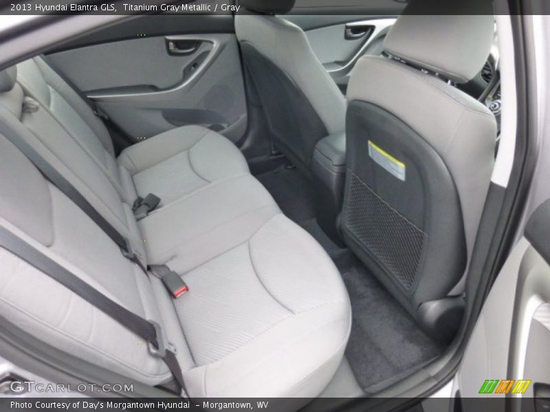 Titanium Gray Metallic / Gray 2013 Hyundai Elantra GLS